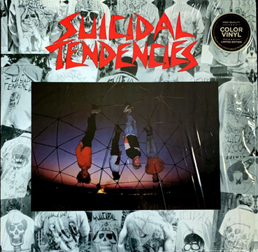 SUICIDAL TENDENCIES "S/T" LP (Frontier) White Vinyl
